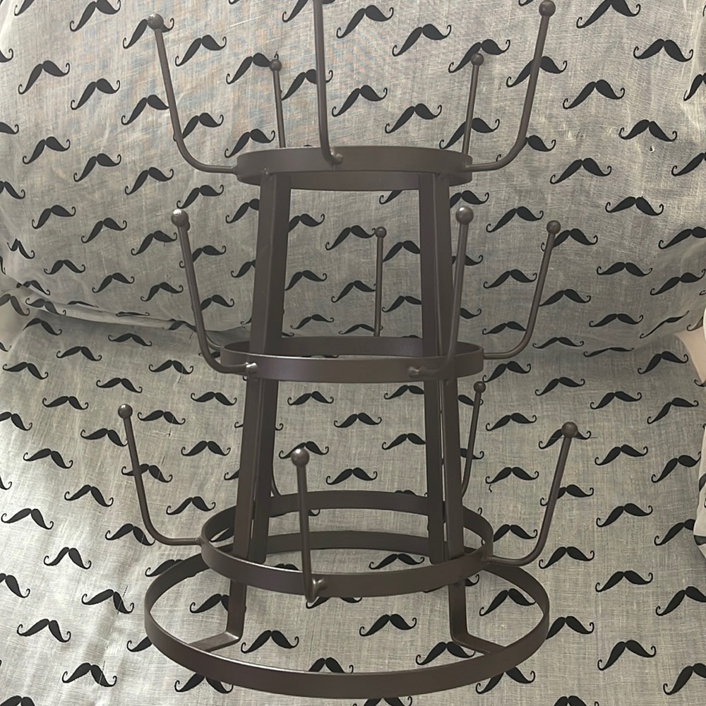 Coffee Mug holder 3 tier metal Mug Tree Stand for counter